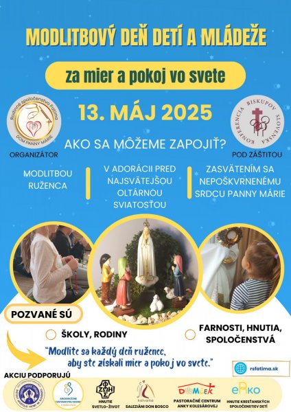 Modlitbový deň detí a mládeže 2025