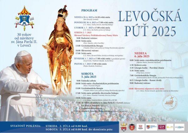 púť v Levoči 2025